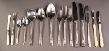 ONE HUNDRED AND TWENTY FOUR PIECE ?BALMORAL? PATTERN TABLE SERVICE OF CUTLERY FOR TWELVE PERSONS,