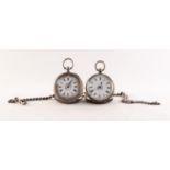 LADY'S VICTORIAN FOLIATE ENGRAVED OPEN FACED POCKET WATCH with key wind movement, decorated white