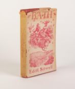 EDITH SITWELL - BATH, pub Faber & Faber, 1948 rpt, with 15s net, illustrated dust jacket, this