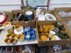 A SELECTION OF 1960's/70's TEA  AND DINNER WARES TO INCLUDE; A 'PALISSY' PART COFFEE SERVICE, A '