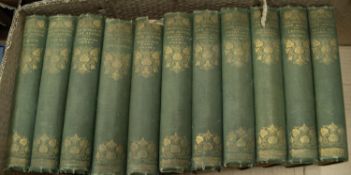 THE NOVELS OF JANE AUSTEN, 11 Volumes published by Grant 1911, Emma vol 1 & 2, Northanger Abbey,