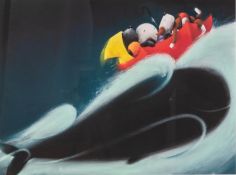 ?DOUG HYDE (b. 1972) ARTIST SIGNED LIMITED EDITION COLOUR PRINT?A Whale of a Time?, (171/395),
