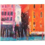 CAROLINE BAILEY SIGNED ARTIST PROOF COLOUR PRINT The Grand Canal Venice 13 ¾? x 16 ½? (35cm x