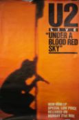 COLLECTION OF U2 POSTERS, comprising: UNDER A BLOOD RED SKY SPECIAL MINI LP RELEASE, (60? X 40?),