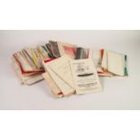 LARGE SELECTION OF CIRCA 1950s AND 60s ORCHESTRAL CLASSICAL MUSIC PROGRAMMES, relating mainly to