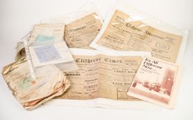 LARGE SELECTION OF MAINLY EARLY 20th CENTURY INVOICES AND RECEIPTS FOR MAINLY NORTH OF ENGLAND