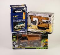 'COOLERSTUFF' BOXED MODERN REMOTE CONTROL LARGE SCALE DUMP TRUCK with handset, in window box; a