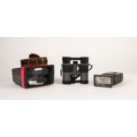 MIRANDA 430 TCB FLASH UNIT, in case; PAIR OF MIRANDA TRAVELLER 7x21 DCF 7.1 degree COMPACT