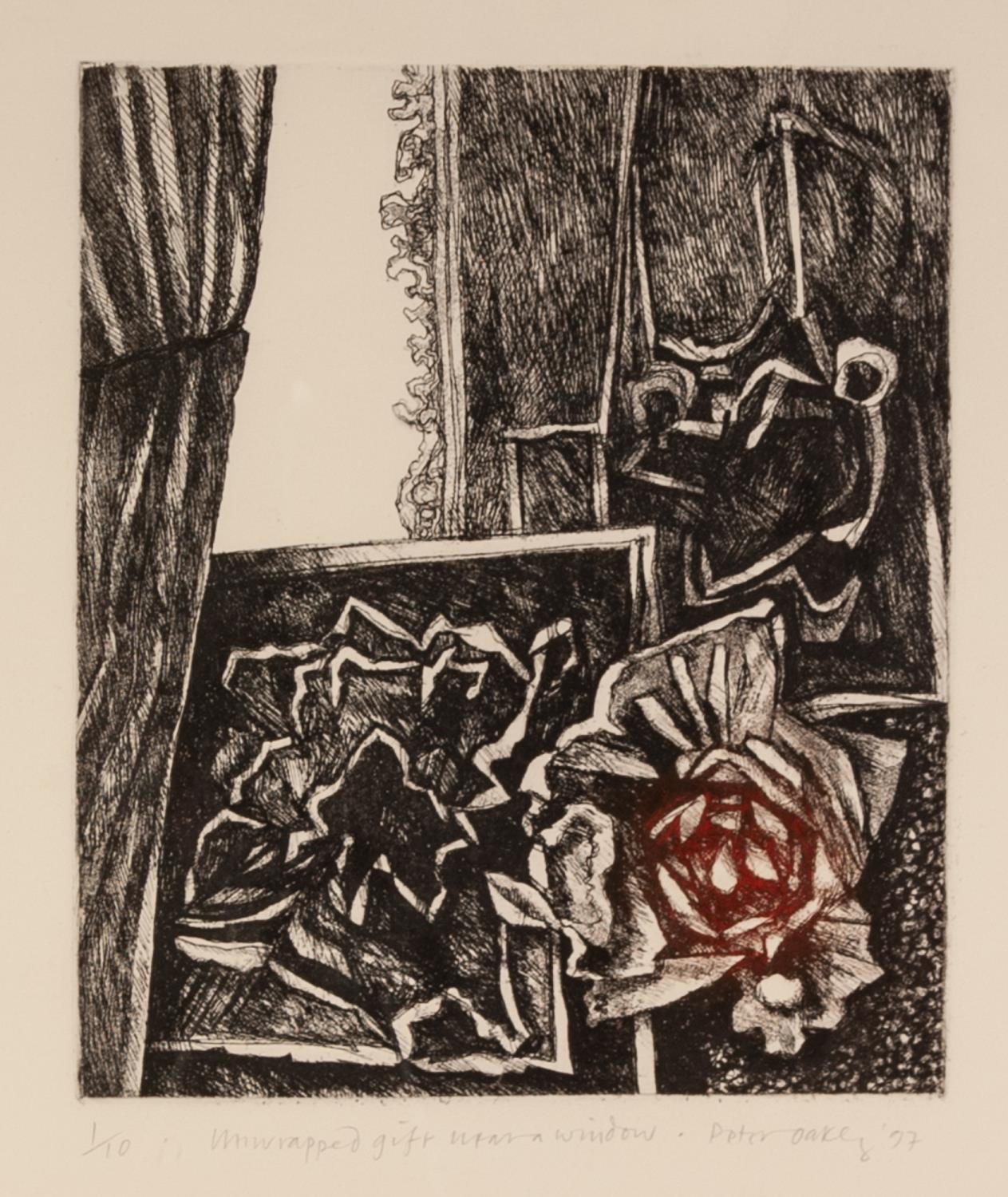 PETER OAKLEY (1935-2007)FOUR ARTIST SIGNED LIMITED EDITION ETCHINGS OF SIMILAR SIZE?Window in - Image 2 of 4