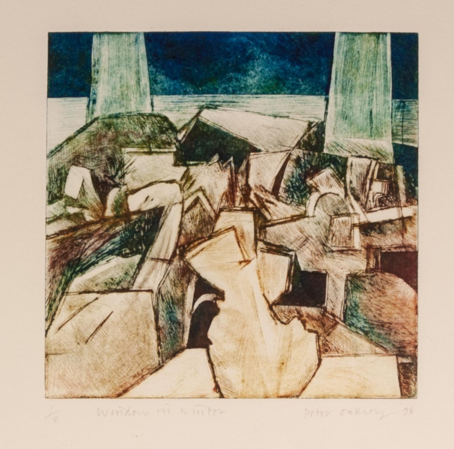 PETER OAKLEY (1935-2007)FOUR ARTIST SIGNED LIMITED EDITION ETCHINGS OF SIMILAR SIZE?Window in - Image 4 of 4