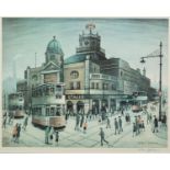 ARTHUR DELANEY ARTIST SIGNED COLOUR PRINT Ardwick Empire 14? x 18? (35.6cm x 45.7cm)