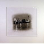 †DARREN BAKER (b.1976) ARTIST SIGNED PRINT FROM A PENCIL DRAWING?A View to Remember?, (9/195) 13? x