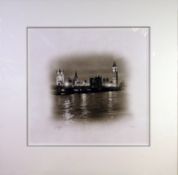 †DARREN BAKER (b.1976) ARTIST SIGNED PRINT FROM A PENCIL DRAWING?A View to Remember?, (9/195) 13? x