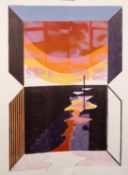 NORMAN JAQUES (1922-2014) TWO LIMITED EDITION COLOUR PRINTS ?Norfolk Ruin?, (5/10), signed 24? x 18?