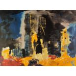 JOHN PIPER (1903-1992) ARTIST SIGNED LIMITED EDITION COLOUR PRINT Ruined Church, Bawsey, (87/100) 17