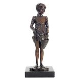 SHERREE VALENTINE DAINES (b.1959)LIMITED EDITION BRONZE SCULPTURE?Out to Play?, (No.65/195, with c