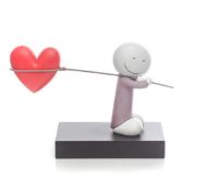 DOUG HYDE (b.1972) LIMITED EDITION MIXED MEDIA SCULPTURE?Caught up in Love? (No.82/395, with certif