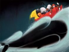 DOUG HYDE (b.1972) ARTIST SIGNED LIMITED EDITION COLOUR PRINT?A Whale of a Time?, 16? x 22? (40.