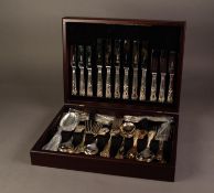 MODERN ARTHUR PRICE, FORTY FOUR PIECE ?KINGS? PATTERN CANTEEN OF ELECTROPLATED CUTLERY FOR SIX