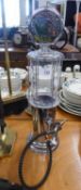 MODERN NOVELTY ?PUMP IT UP? CHROME PLATED DRINKS DISPENSER