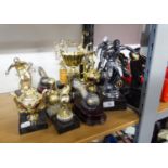 A NUMBER OF FOOTBALL AND OTHER TROPHIES