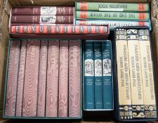 FOLIO SOCIETY. Charlotte, Emily, Anne, Bronte The Complete Novels, 7 vol set. E Nesbit- The