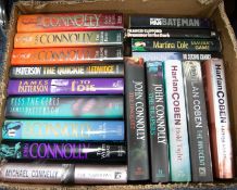 A quantity of modern General, Thriller and Crime Fiction various authors to include John Connolly,