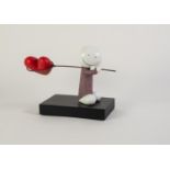 *DOUG HYDE (b.1972) LIMITED EDITION MIXED MEDIA SCULPTURE ?Caught up in Love? (No.82/395, with