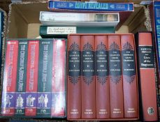 FOLIO SOCIETY. The Complete Greek Tragedies, 5 vol set, 2001. The Story of the Middle Ages, 5 vol