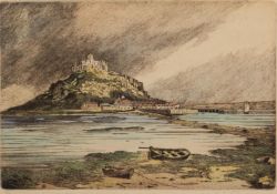 ROBERT LINNELL ARMITAGE (1898-?) FOUR ARTIST SIGNED ETCHINGS ?St. Michael?s Mount, Cornwall?,