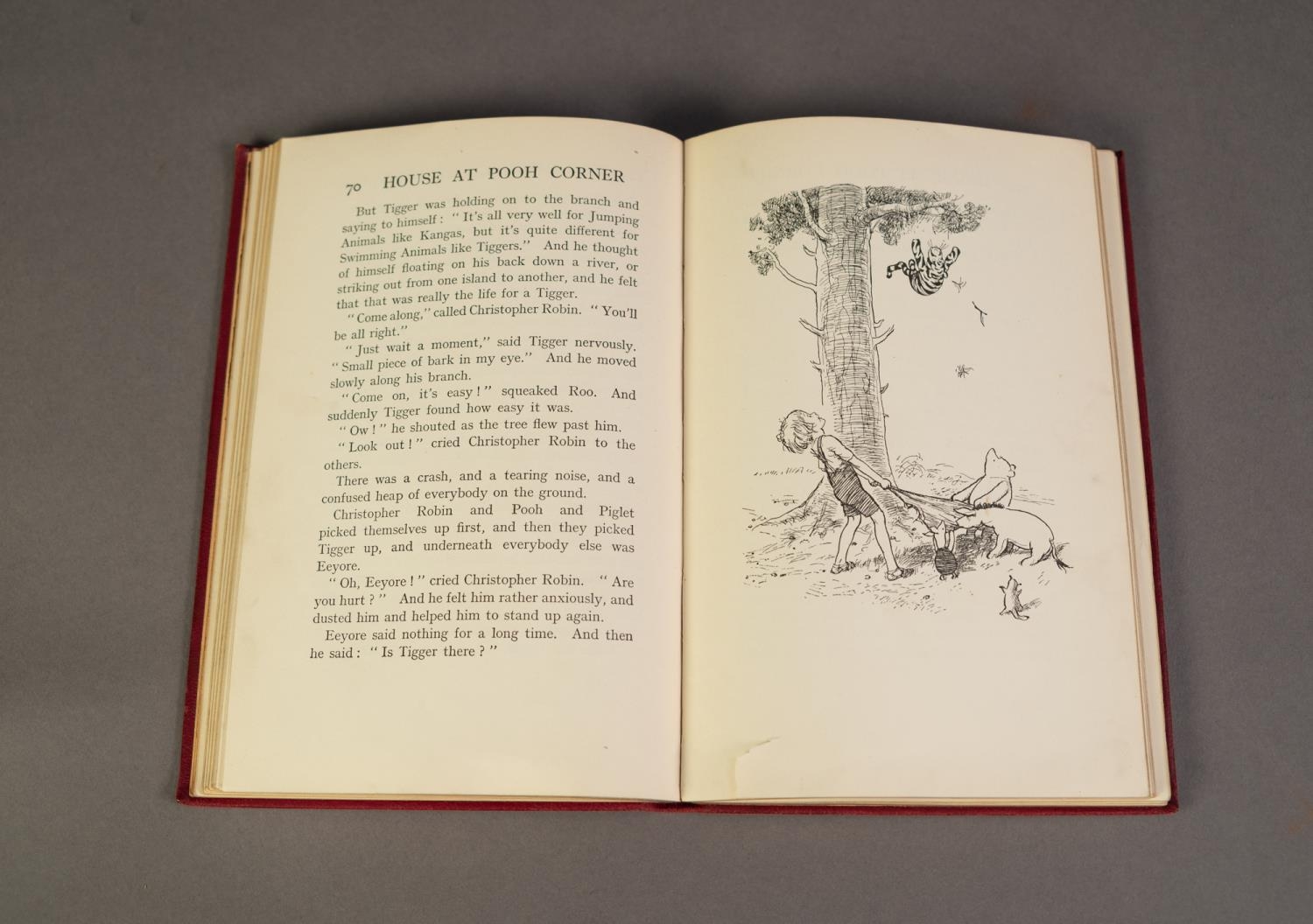 A A Milne- The House at Pooh Corner, with decorations by E H Shepard, Methuen, first published 1928, - Image 6 of 6