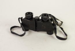 PAIR OF CARL ZEISS-JENA CIRCA 1920'S 8 X 24 FOLDING BINOCULARS, the angular/Art Deco body with