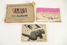 SET OF A & B.C. CHEWING GUM CARDS 'FLAGS OF THE WORLD' loose fitted in original printed paper album,