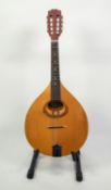 OZARK, ROMANIAN, FLAT BACK MANDOLIN, made for Stentor Music Co Ltd, in spruce with stained maple