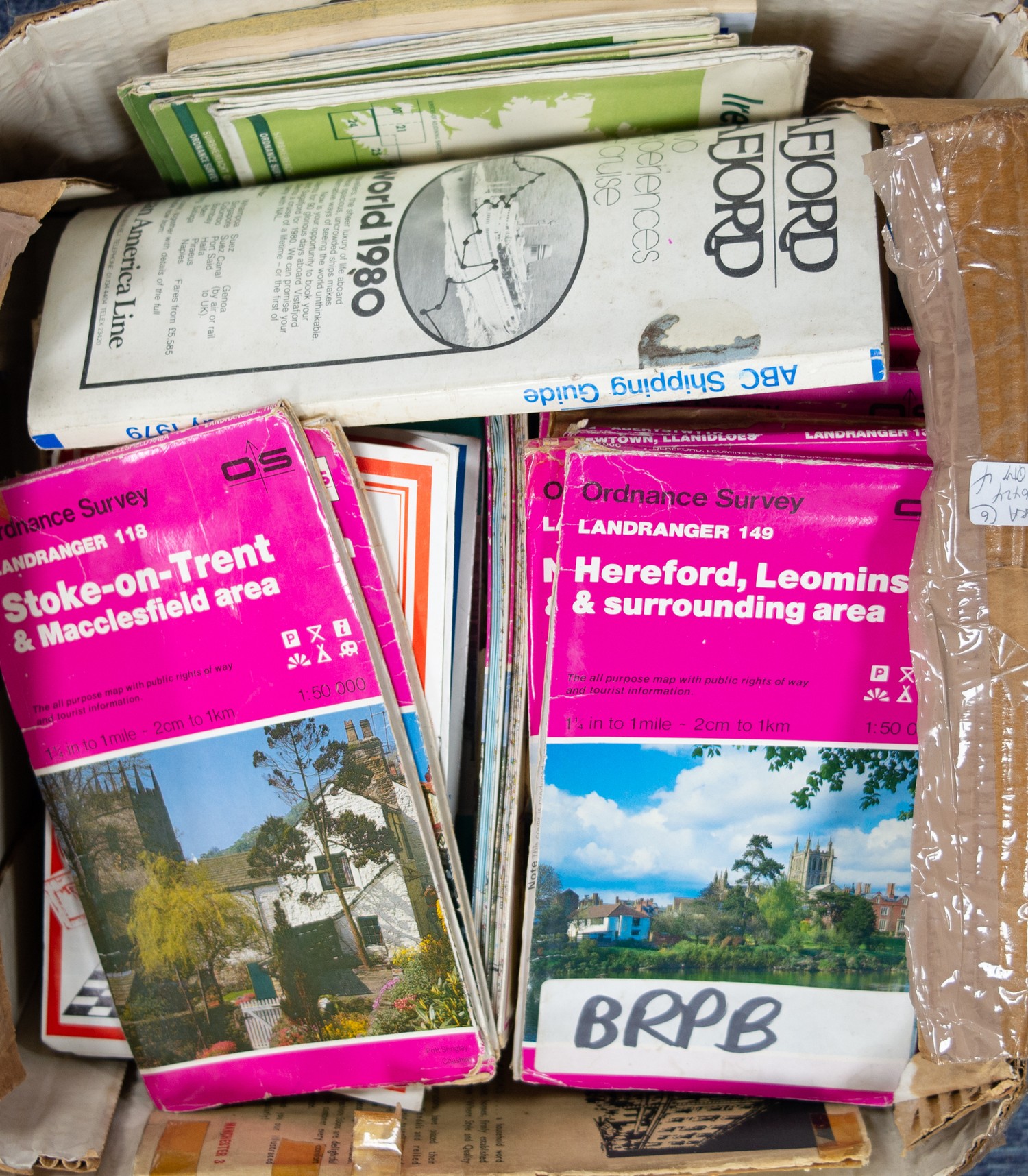 APPROXIMATELY 30 ORDNANCE SURVEY MAPS, 1 1/4in TO ONE MILE, to include Lake District and Lleyn
