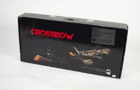 BOXED SKORPION XBR CROSSBOW, 175LB, CAMO, as new PLEASE NOTE: THIS LOT CANNOT BE PURCHASED BY ANYONE