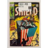 MARVEL, SILVER AGE COMIC. Nick Fury Agent of S.H.E.I.L.D, Vol 1 No 13, 1969. Featuring appearances