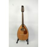 BLUE MOON BB-12 10 STRING PEAR SHAPED IRISH BOUZOUKI, with spruce top and mahogany body, in an