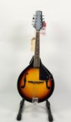 STAGG M20 MANDOLIN, in sunburst yellow, in a STAGG black and grey soft case