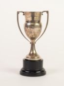 R.M.S. CARINTHIA INSCRIBED TWO HANDLED SILVER TROPHY CUP - Carinthia, an ocean liner, was built 1956