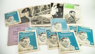 FOURTEEN ISSUES OF GLEN MILLER MAGAZINES 'THE MOONLIGHT SERENADER' 1959-1960, printed in Great