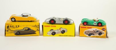 DINKY TOYS 'SPEED OF THE WIND' RACING CAR No. 23E, in restored condition and in reproduction box,