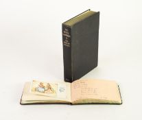 FRIENDS AND FAMILY AUTOGRAPH BOOK WITH AMUSING ILLUSTRATIONS AND POETRY, 1948 onwards, also