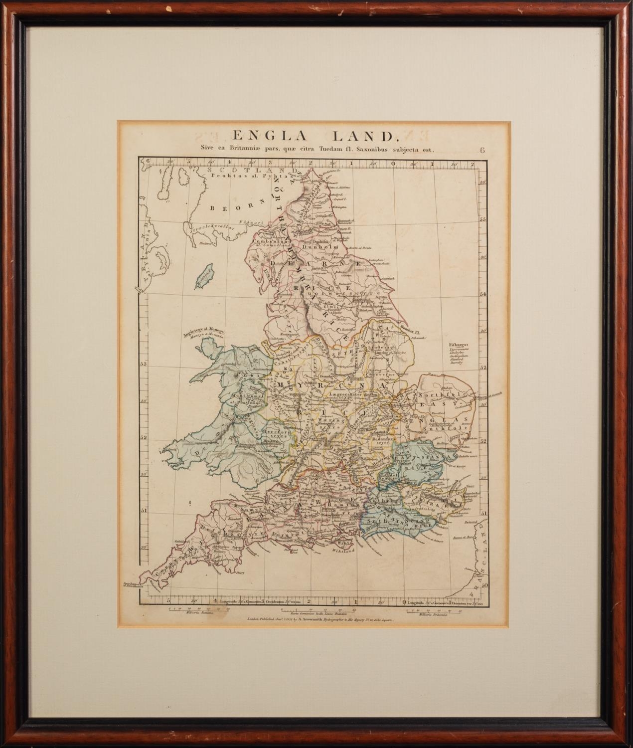 THREE NINETEENTH CENTURY HAND COLOURED MAPS: ?ASIA?, with ?View of the City of Pekin & Part of the - Image 3 of 6