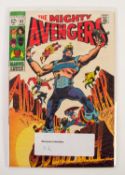 MARVEL, SILVER AGE COMIC. Avengers Vol 1 No 63, 1969. Featuring appearances from Hawkeye, Goliath,