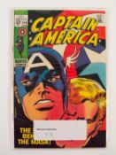 MARVEL, SILVER AGE COMICS. Captain America Vol 1 No 114, 1969. Featuring appearances from Rick
