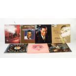 FOUR EMI VINYL 33 1/3 RPM LP RECORDS, Nat King Cole and three others including The Boyfried with