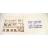 ISRAEL - AN UNMOUNTED MINT AND UNUSED SELECTION OF 27 STAMPS (all with tabs) plus one MINIATURE