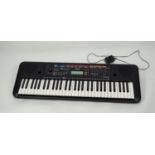 YAMAHA PSR E263 ELECTRONIC KEYBOARD, no stand, in ARMOURDILLO black soft case