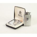 RONSON 'VARAFLAME' POCKET CIGARETTE LIGHTER, in original fitted case, RONSON VINTAGE PETROL